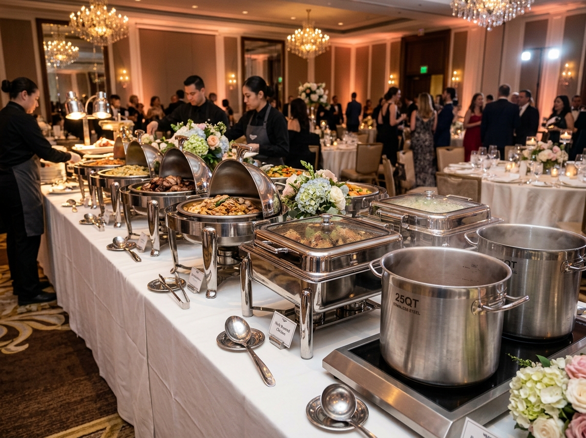 Commercial Hotelware Chafing Dishes Buffet Warmers